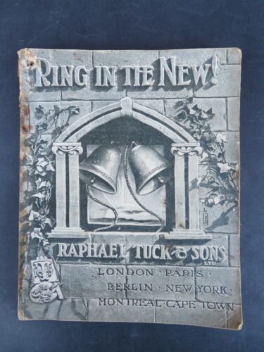 RAPHAEL TUCK & SONS RING IN THE NEW CATALOGUE CIRCA 1909 POSTCARDS CALENDARS ETC - Picture 1 of 8