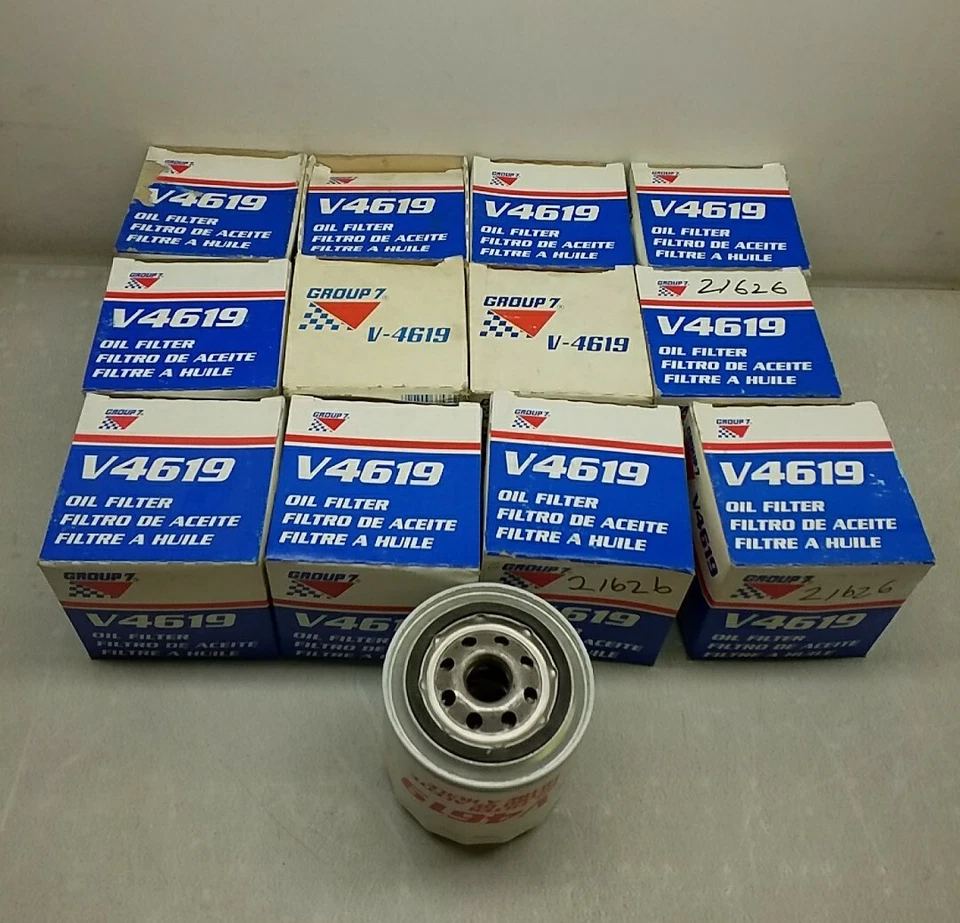 V4619 Group 7 Engine Oil Filter Quantity 12 Pieces Made In USA - Image 2 of 3