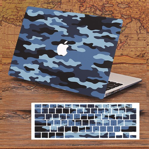 Camouflage Case Shell/Keyboard Cover For Macbook M3 Air 13 15 Pro 16 14 in 2024 - Picture 16 of 17
