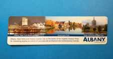 Albany NY Historic Hudson River Shoreline Bookmark