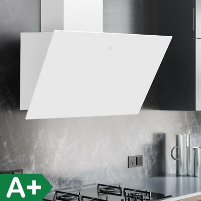 60cm Dunstabzugshaube Wandhaube Touch Display LED lampe kopffrei schräg 700m³/h