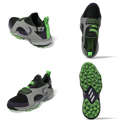 adidas Codechaos 25 Mid BOA Spikeless Golf Shoes JQ7717 Core Black Grey US6.5-11