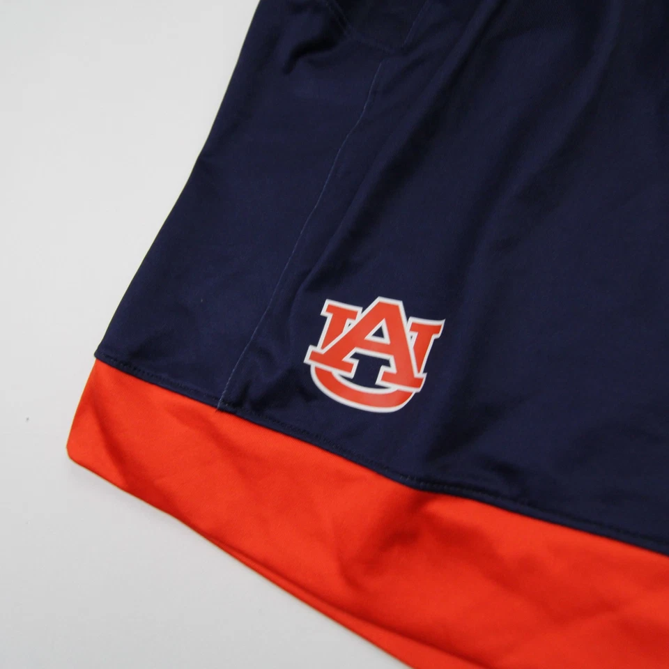 Auburn Tigers Under Armour Practice Shorts Men's Navy/Orange Used - Image 4 of 4