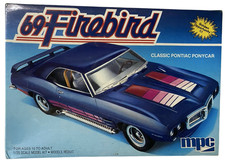 Mpc 1969 69 Pontiac Firebird Classic Ponycar Vtg 1984 125 Model Kit New Sealed