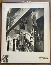 1940s HONG KONG Rolleiflex German Cameras Promo Advertising Poster