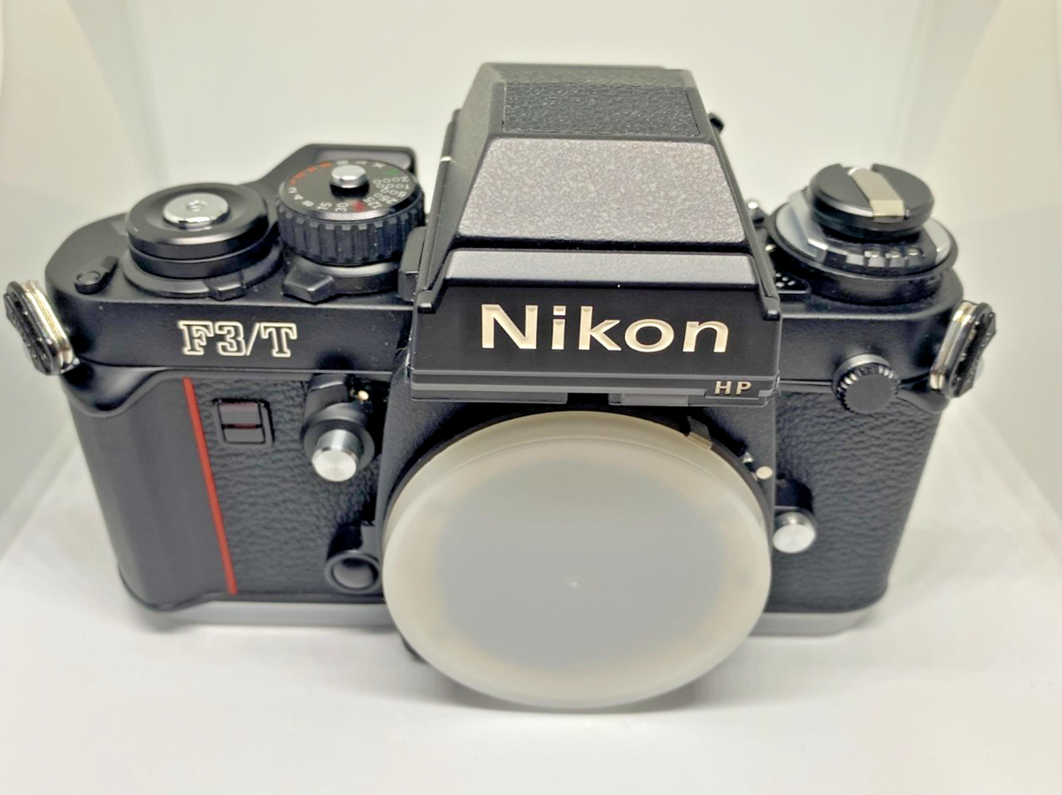 Nikon F3T Titanium 35mm SLR Film Camera Body Black Late Production