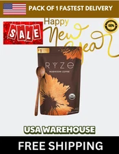Ryse Mushroom Coffee Organic Coffee 30 Servings Free Delivery Pack 1