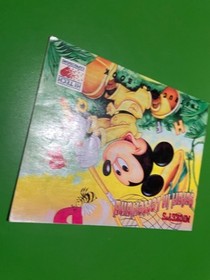 Mickey's Safari in Letterland Nintendo NES Manual Mickey Disney Instructions