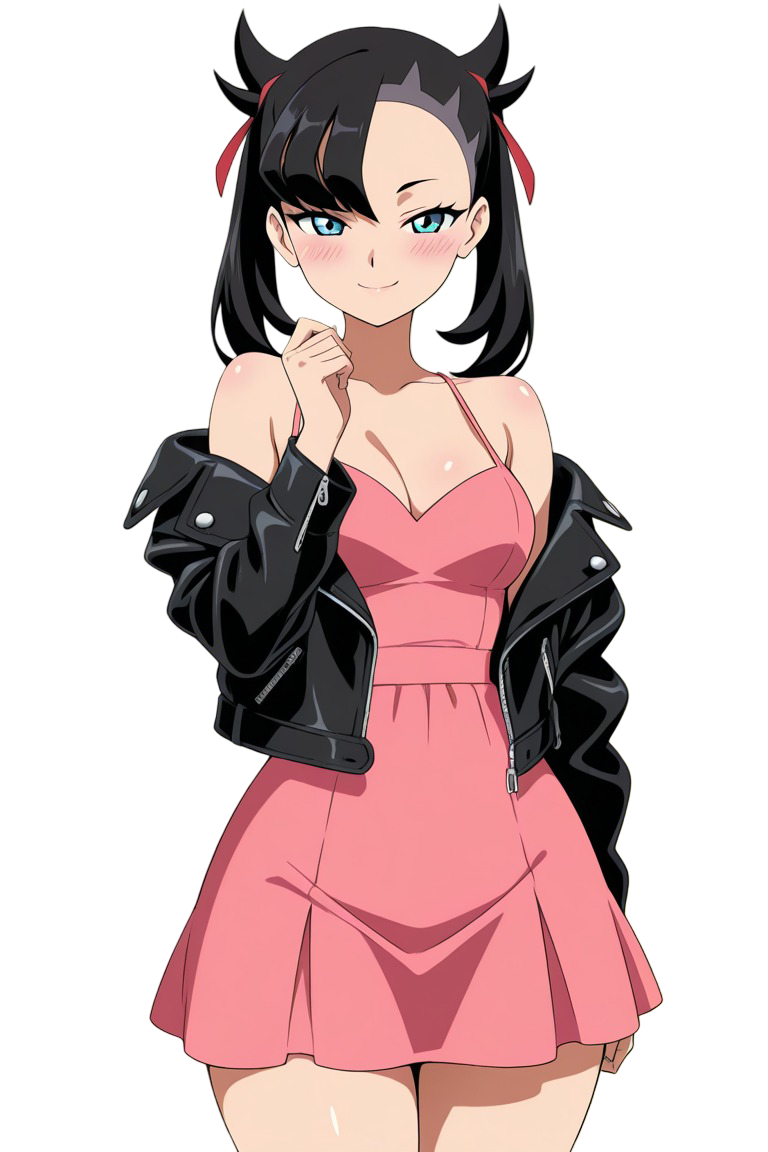 Marnie Pokemon Waifu Weatherproof Anime Sticker 6
