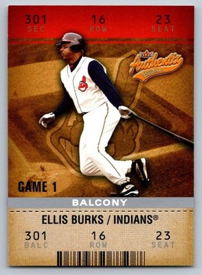 2003 Fleer Authentix Balcony Ellis Burks 10 /250