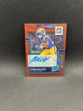 2022 Donruss Optic Kyren Williams Autograph Red Stars Auto Rated Rookie (RC) /11