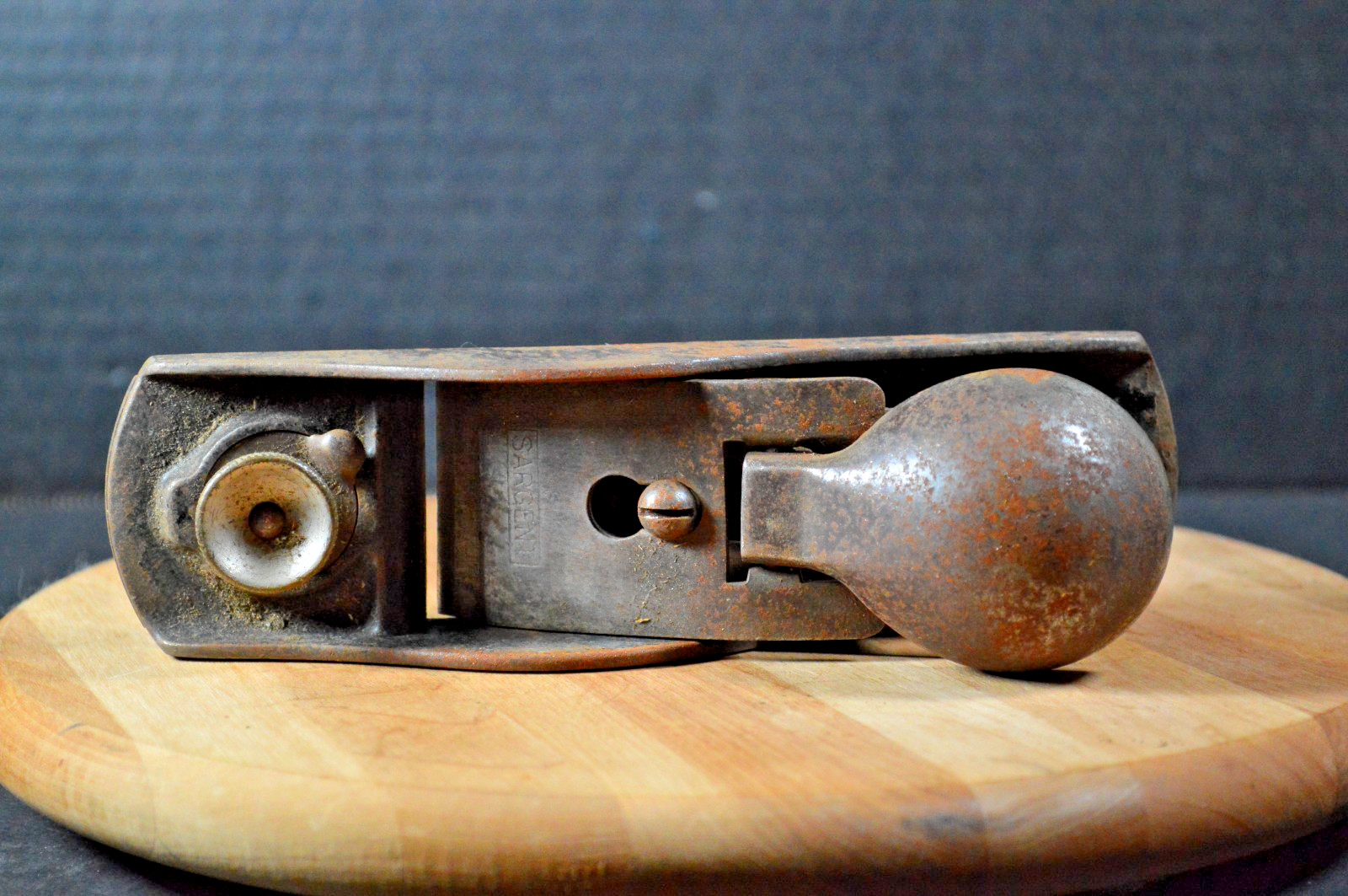 Vintage Sargent Block Plane Adjustable Throat