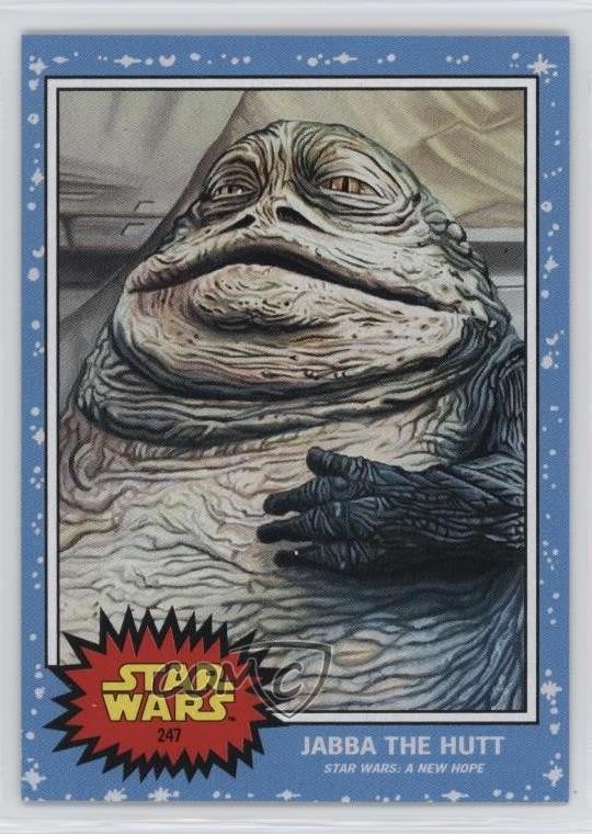 2021 Topps Star Wars Living Set /2227 Jabba The Hutt #247 0vp0