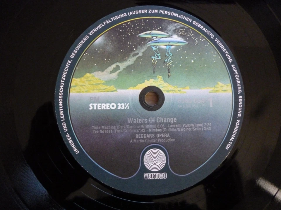 Beggars Opera-Waters Of Change,LP Album Reissue,Vertigo Germany - Bild 4 von 4