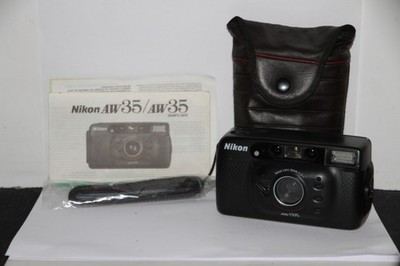 Getestete Nikon AW35 analoge Kompaktkamera 35 mm,