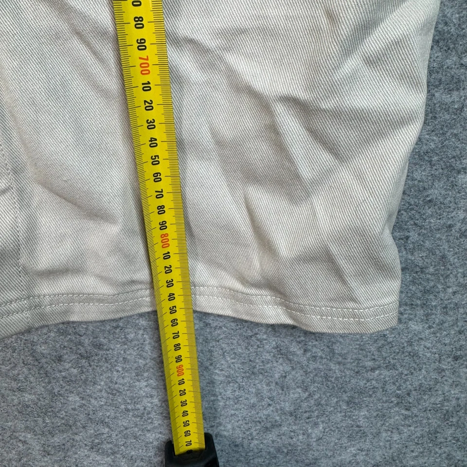 Kookai Skirt Beige AU38 Women’s Midi Button Front Casual Workwear Cotton - Изображение 3 из 4