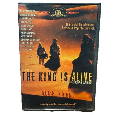 The King Is Alive (DVD, 2001, Full Screen) Blockbuster Case
