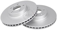 2X Bremsscheibe A.B.S. 16632 FüR BL Forester GT Toyota Impreza Legacy 86 ZN6AC_