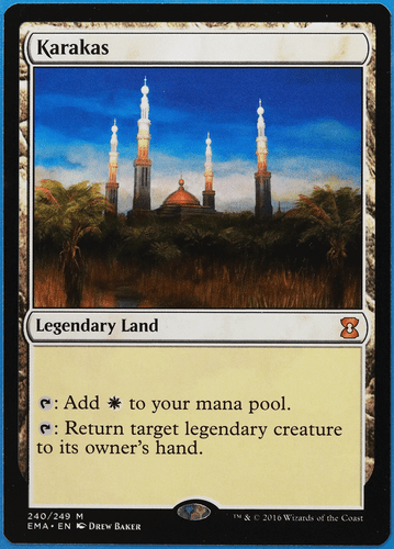 Karakas Eternal Masters NM Mythic Rare MAGIC MTG CARD (ID# 506618) ABUGames - Picture 1 of 2