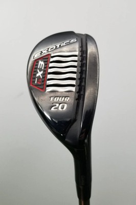 TOUR EDGE EXOTICS EX9 HYBRID 20* XSTIFF UST MAMIYA RECOIL ES 780 GOOD
