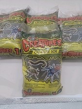 Lot of 4 LoZoo Med Creature Soil For Spiders, Insects 1 Dry Quart - 4 Quarts 
