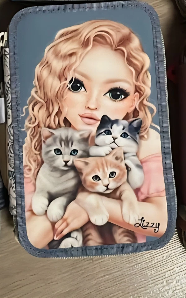 Top Modell Federtasche 3 Etagen Komplett Gefüllt Neu OVP