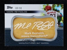 2010 Topps Update Manufactured Bat Barrels 8/99 Mark Reynolds #MBB-23 lz7