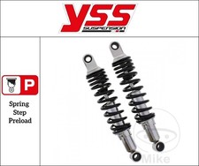 Yamaha XJR 1300 1999-2015 [YSS Black Twin Hydraulic Suspension Shocks]