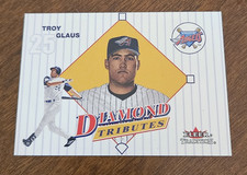 2001 Fleer Tradition Diamond Tributes Angels Baseball Card #DT18 Troy Glaus