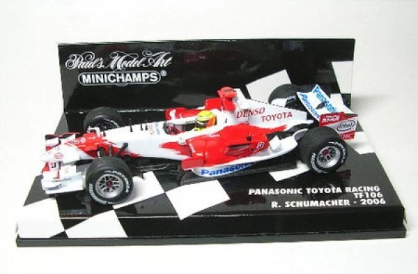 Minichamps 1/43 Toyota F1 2007 Ralf Schumacher #11, Showcar De Collection