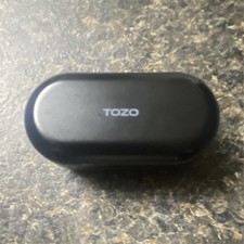 TOZO TT12 Wireless Bluetooth Earbuds, Water Resistant, Charging Case, Black