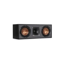 Klipsch Reference R-52C Two-Way Center Channel Speaker, Black Textured Wood Grai