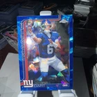 2025 Topps Chrome Sapphire Jaxson Dart RC Blue NY Giants Rookie Color Match