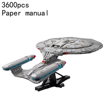 Star Trek: U.S.S. Enterprise NCC-1701-D Building Set | +3600pcs Icons Replika