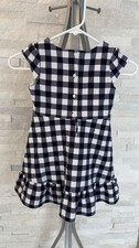Janie And Jack Girls Gingham Dress Size 6