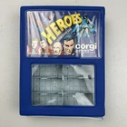 Vintage Corgi Juniors Heroes 12 Car Carrying Case 1978 Batman Spider-Man Bond