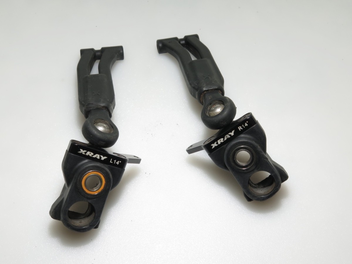 XB-0718 team XRAY XB8 Buggy steering block uprights with upper arm