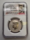 2019-S NGC PF70 Enhanced Reverse Proof Kennedy Apollo 11 Half Dollar 264