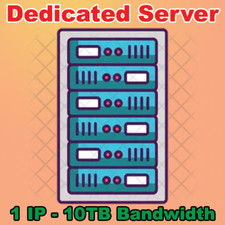 Dedicated Server Medium - 32GB RAM - 500GB+ SSD - 10TB Bandwidth - 1 IP+
