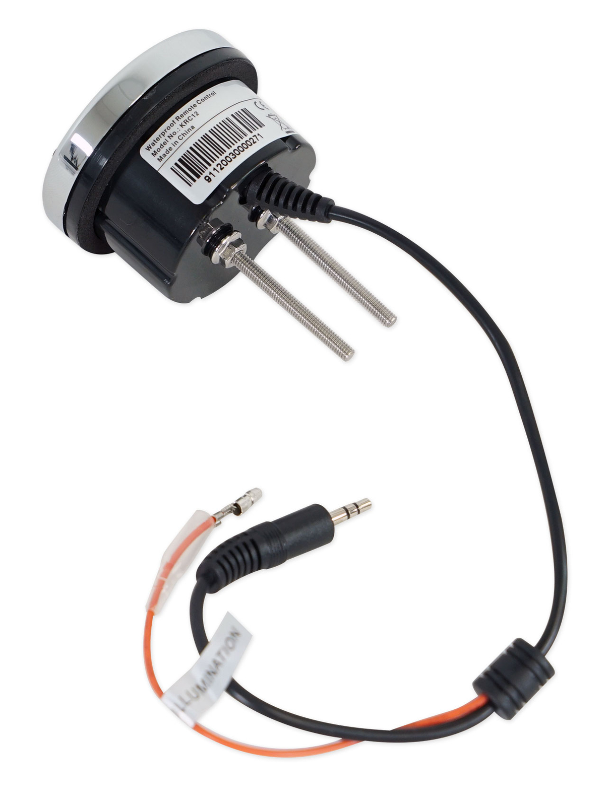 Цифровой медиаресивер KICKER KMC2 с Bluetooth USB пультом дистанционного управления для лодкиквадроцикла UTVRZR