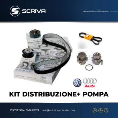 Set Vertrieb Wv Wasserpumpe Audi A4 (8K) 2.0 Tdi Cag Cme Cah