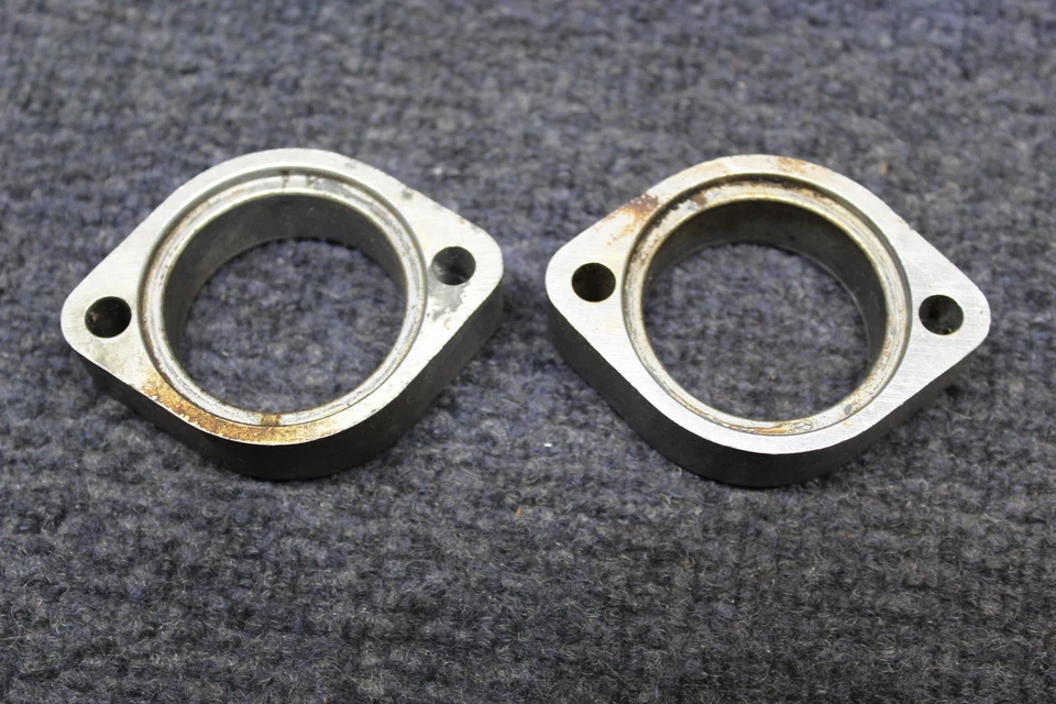 1985 KAWASAKI NINJA 600R EXHAUST HEADER FLANGE QTY OF 2 18069-1025 #9 - Image 4 of 4