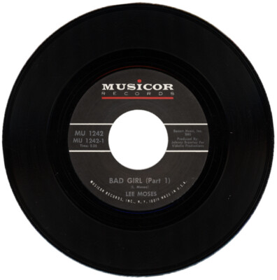 LEE MOSES  ''BAD GIRL (PART 1) c/w BAD GIRL (PART 2)''    NORTHERN SOUL