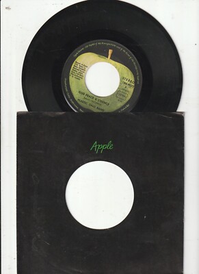 7 '' Apple -  Plastic Ono Band -    Give Peace A Chance