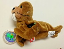 Coca-Cola Walrus Bean Bag Beanie International Series Collectible Coke w/ Tag