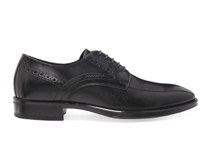 Johnston & Murphy Men\'s Birchett Black Leather Oxford Shoe Size 8.5 M Johnston & Murphy Men main image 2