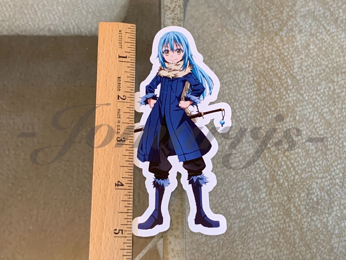  Alexiss That Time I Got Reincarnated As A Slime Rimuru Tempest  Ranga Slime Funny Sticker for Phone, Laptop, Skateboard, Car, Colorful  Sticker, Pack 4 Pcs Size 3 Inch : Electronics