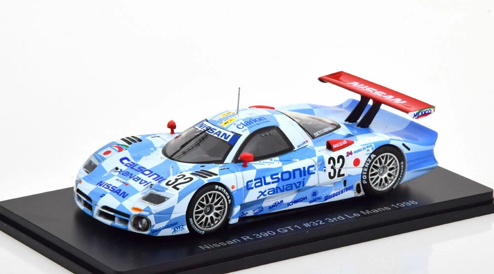 NISSAN R390 GT1 #32 3RD LE MANS 1998 SUZUKI HOSHINO KAGEYAMA SPARK