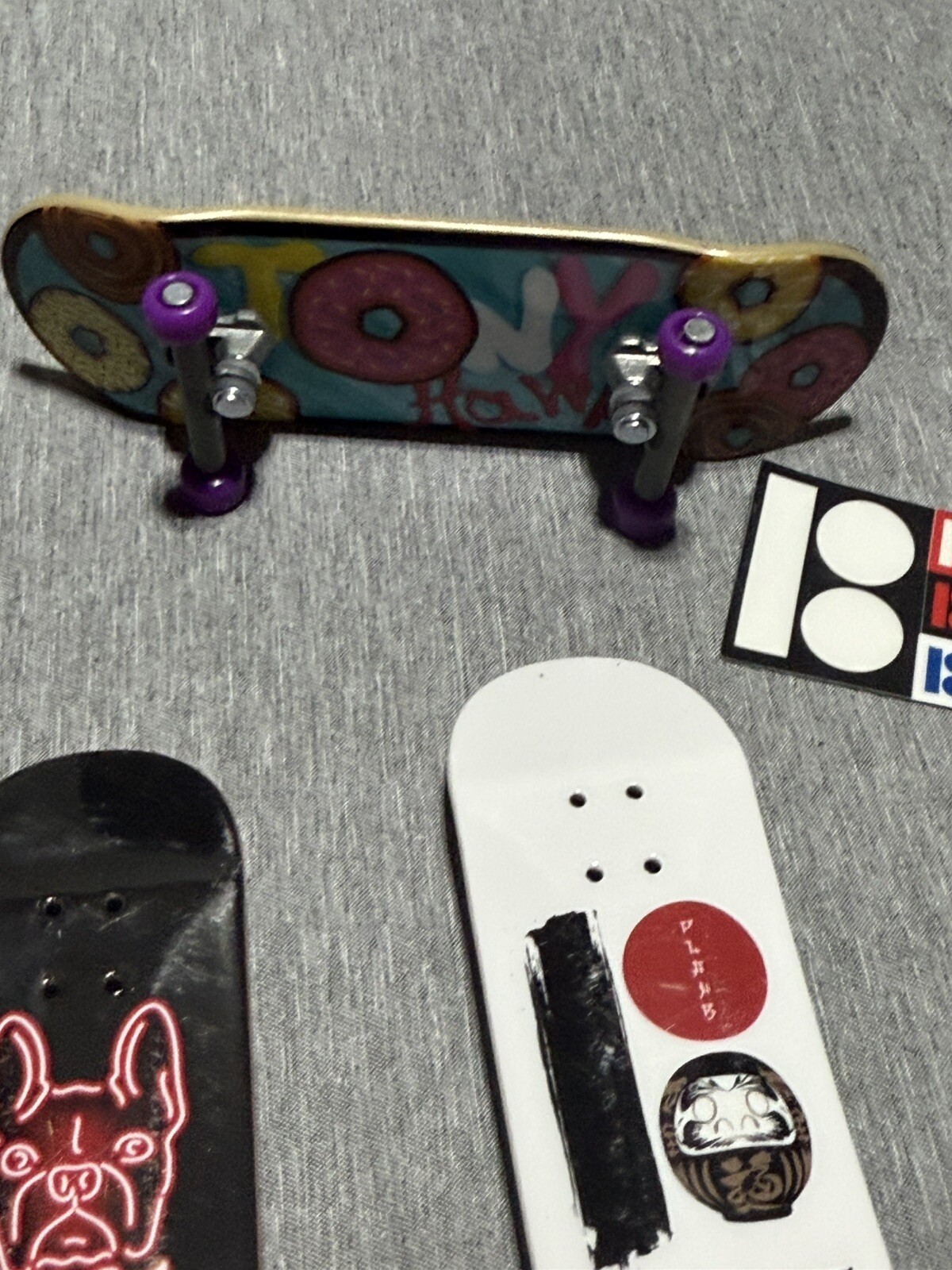 Vintage Tech Deck Finger Board Lot Boards Screws Trucks Wrenches