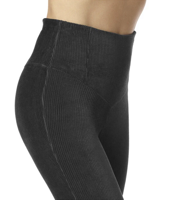 Hue black corduroy clearance leggings